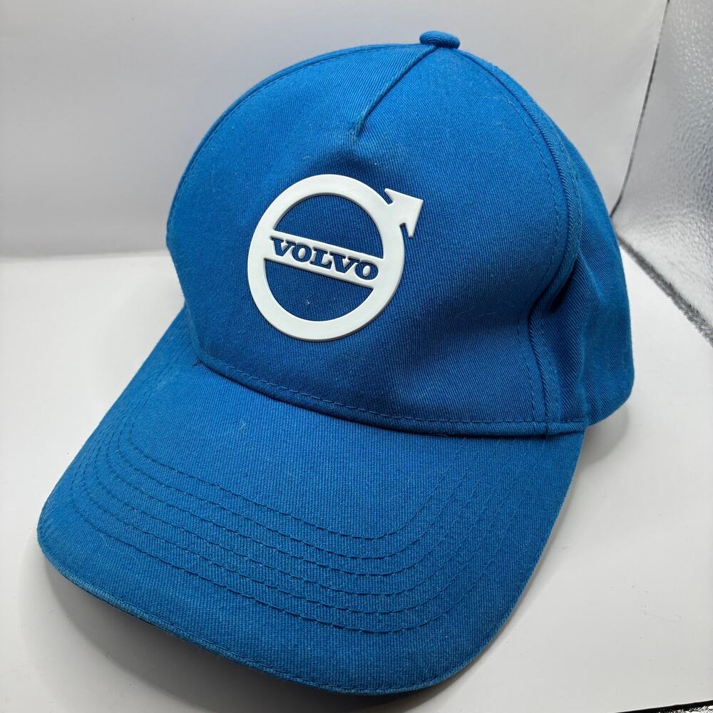 Blue Volvo Logo Official Merch Baseball Cap OS Strap Back Dad Hat Workwear